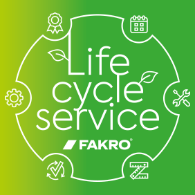 FAKRO life cycle service tip gebouwschilnederland voor projectmatige dakraamrenovatie