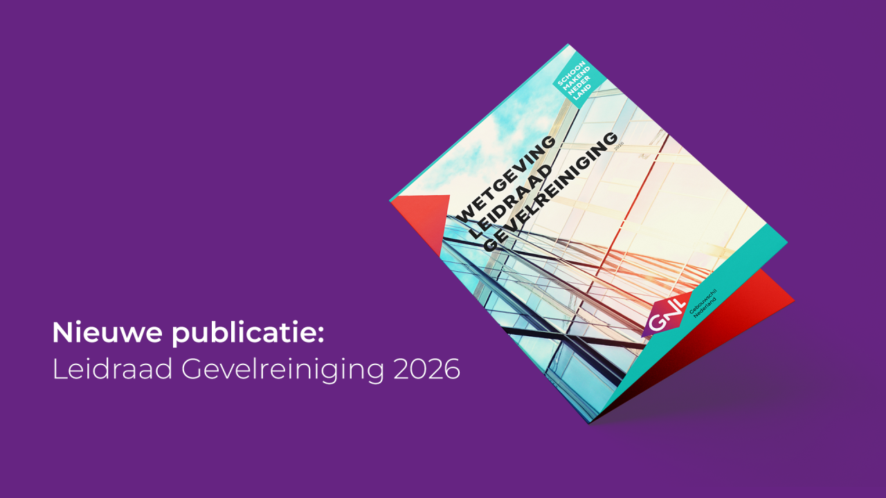 Leidraad Gevelreiniging 2026 nu beschikbaar