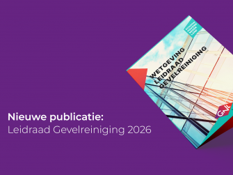 Leidraad Gevelreiniging 2026 nu beschikbaar
