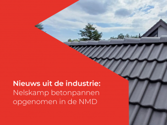 Nelskamp betonpannen opgenomen in de Nationale Milieudatabase